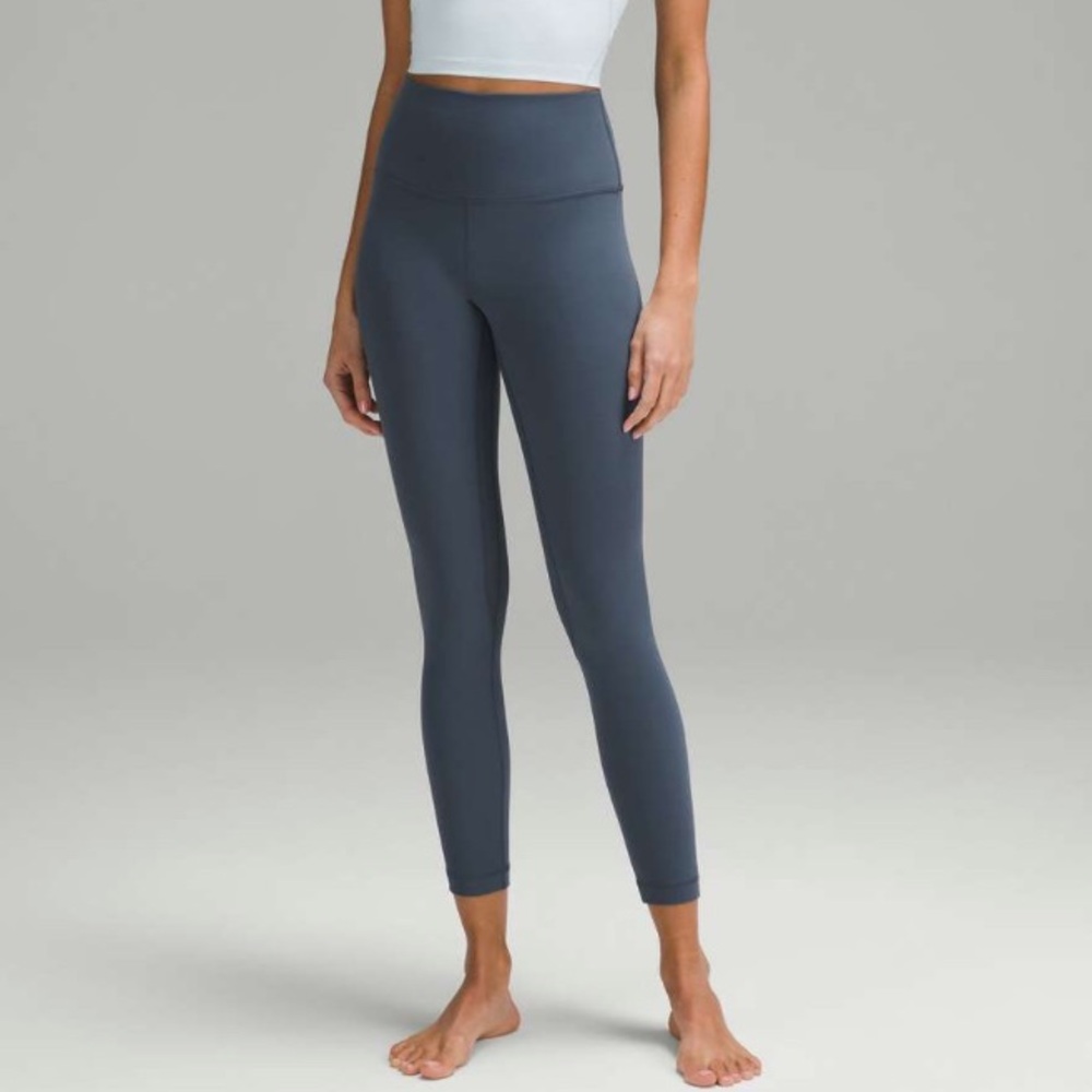 Lululemon Align High-Rise Pant 28” in iron blue size 2